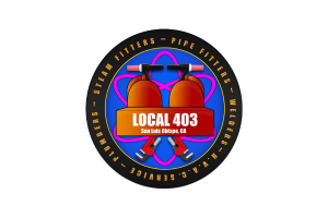 Plumbers and Steamfitters 403 logo