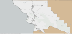 Map of SLO County with proposed residential projects