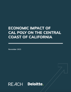 Cover page of the Cal Poly Economic Impact report
