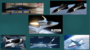 Spaceplane montage