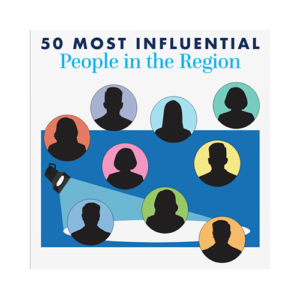 Cover of 50 Most Influential edition
